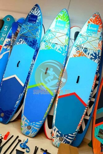 Сап доска для прогулок Blue paddle Tropic White 11'6