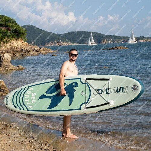 Сап борд надувной Funwater Turtle 10'6 с сиденьем